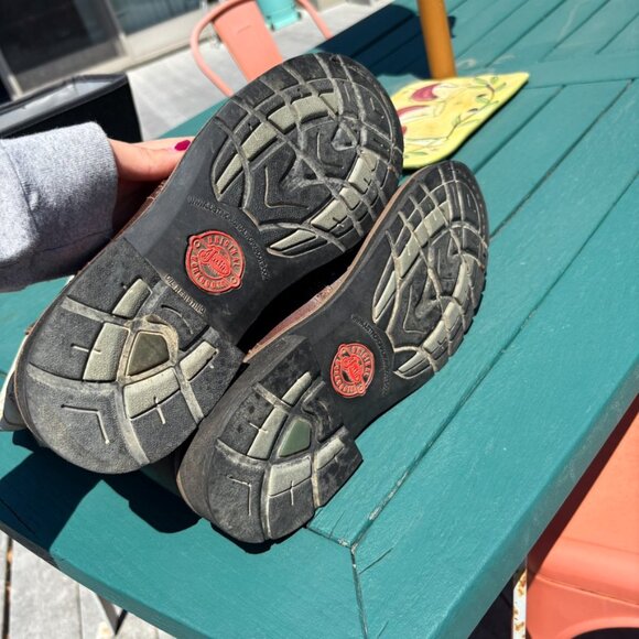 Justin Work Boots Superintendent Steel Toe Brown WK4661 Western Men's 10.5 D - Picture 6 of 8